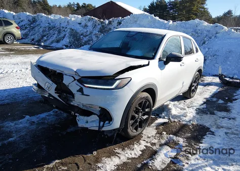 2024 Honda Hr-V Awd Sport/Awd Sport W/O Bsi z USA, uszkodzony, nr VIN 3CZRZ2H59RM738425